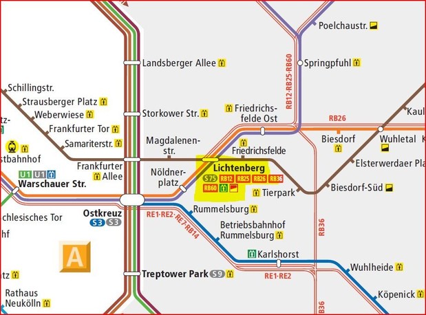Bahnhof Berlin Lichtenberg BerlinVerkehr